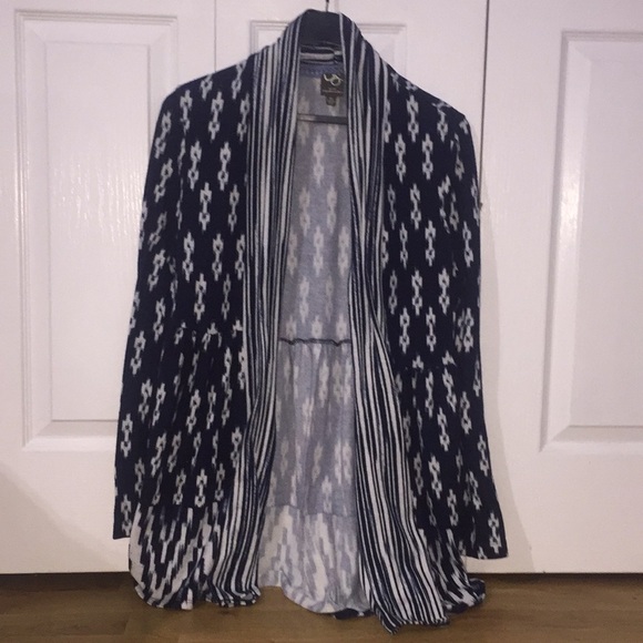 Anthropologie One September Blue Cardigan - Picture 2 of 2